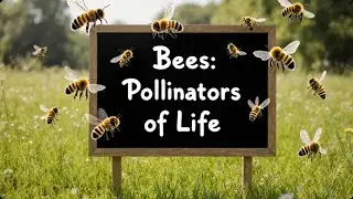 Bees - the Pollinators of Life and the Most Important Animals on Earth