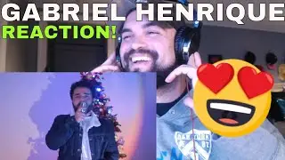 Gabriel Henrique - All I Want For Christmas Is You (Mariah Carey cover) REACTION!