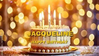 Jacqueline Happy Birthday | Birthday wishes | Happy Birthday Song | Birthday video | #ad4beloved