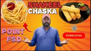 Shakeel chaska point in Faisalabad & |chaska point | Happy Family volgz|