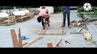 how to make sofa frame step by step