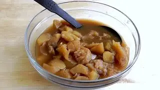 Как приготовить ТУШЕНЫЕ ЯБЛОКИ рецепт | Яблочный соус