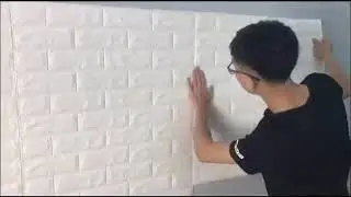 Papel de Parede 3D Efeito Tijolo