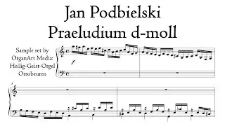 Podbielski - Praeludium d-moll / D minor- Heilig-Geist organ (1766), Ottobeuren, Hauptwerk