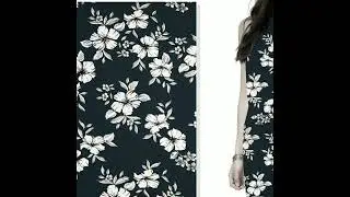Single Matching Design 17kg Rayon ODP Prints Fabrics 58 Panna Width Only Wholesale Deal Available