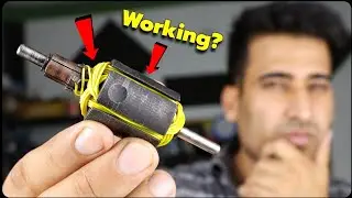 Motor Ko Simple Wire Se Winding Kar Diya 😯 Ab Kaam Karega Kya? 🤔