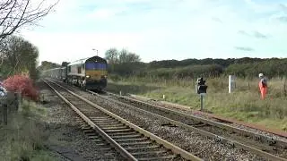 66025 on 6L39, 06:37, Mountsorrel Sdgs - Trowse Yard Redland Siding (11:51)