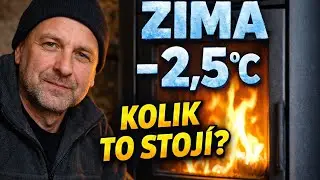 Pravda o peletách: Šumava, mráz a skutečná spotřeba