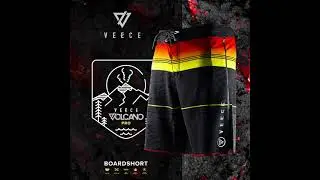 VEECE VOLCANO BOARDSHORT