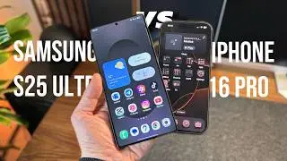 Samsung S25 Ultra vs iPhone 16 pro