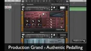 Production Grand Piano Sample Library -  Authentic Pedalling