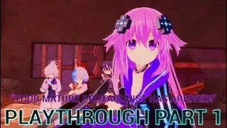 Big nep's own adventure!|Neptunia game maker R: evolution|playthrough part 1