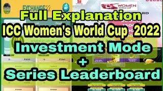 Exchange22 Investment Mode | Womens World Cup Mega Series Leaderboard | Sportasy Mega Leaderboard