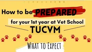 BE PREPARED for Your first Year at Vet School | Tuskegee University College of Veterinary Medicine