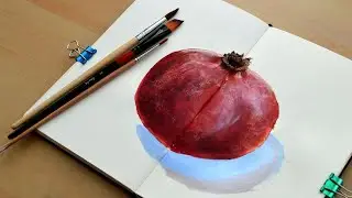 PAINTING WITH ACRYLICS | sketchbook