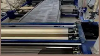Knit open fabric compacting
