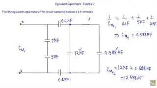 Equivalent Capacitance : Example 2