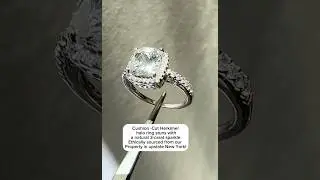 Meet the Herkimer Diamond Ring  $295 3-carat sparkle! #engagementring #ring