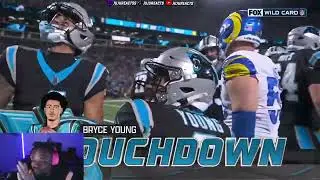 JuJuReacts To Los Angeles Rams vs Carolina Panthers | NFL 2026 Full Game Highlights | WILDCARD