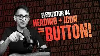 Elementor V4 Buttons with Icons + Hover Effects: WordPress Tutorial