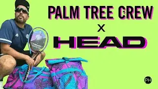 BEST LOOKING TENNIS RACKET EVER? | Palm Tree Crew x Head | Tennis Racket Review | PH Tennis