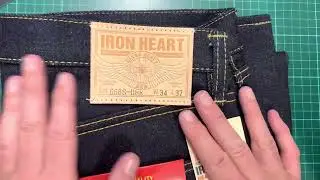 Iron Heart UHR 666S - 21oz/23oz - raw, Unsanforized denim - first look
