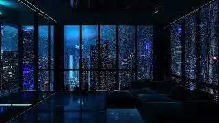 Soft Midnight Rain Soundscape | Deep Sleep Music for Anxiety Relief, Stress Healing & Inner Peace