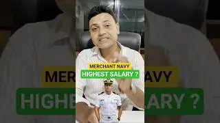 Merchant Navy Highest Salary? Captain ya Chief Engineer?#shorts #shippingupdates