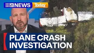 Investigation underway after deadly light plane collision in Sydney's south-west | 9 News Australia