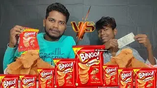 Bingo🌶️chips eating challenge malayalam || bingo eating challenge in Tamil || eating challenge 0.2