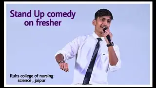 best stand up on fresher present by Ruhs college of nursing science , jaipur