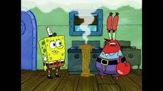 Mr. Krabs and Plankton feed everyone grease greasy buffoons
