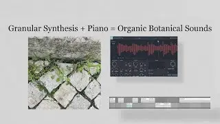 From Piano to Nature: Granular Synthesis Sound Design
