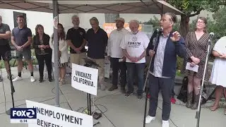 Elected leaders, union workers celebrate 'hot labor summer'
