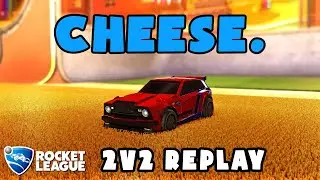 CHEESE. Ranked 2v2 POV #9 - CHEESE. & Lunar VS BeastMode & dreaz - Rocket League Replays