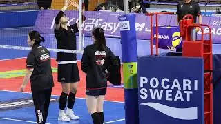 정관장 최서현 토스연습  lbk전 25,12,4