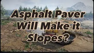 Asphalt Paver Will not work in slops is it true?