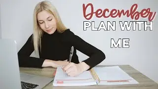DECEMBER RESET ROUTINE | monthly goals, vlogmas prep, how i organize my life + setting goals