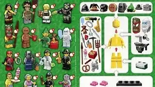 LEGO Minifigs Series 11 HD Figure Review | www.TekSushi.com