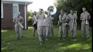Hey Baby By the Quantico Marine Corp Band