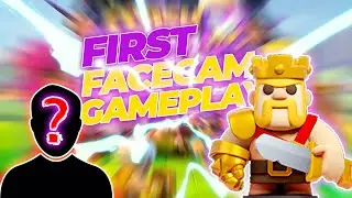 MY FIRST FACECAM+OP BARBARIAN KING GAMEPLAY- Clash Mini