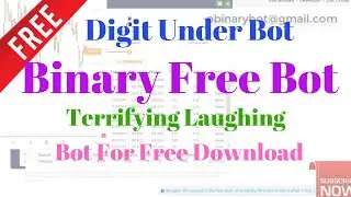 Free Binary.com Bot - Digit Under Binary Bot | Improved Tested Binary Bot