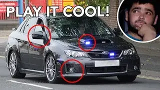 How to spot unmarked UK Police Cars!