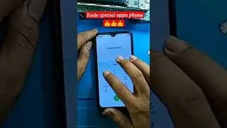 KODE RAHASIA melewati akun google KHUSUS OPPO