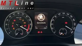 Skoda Octavia 4, MY2022 - dial staging activation - vključitev kalibracije merilnikov