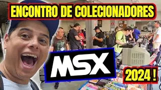 ENCONTRO de COLECIONADOR de MSX 2024 o MAIOR do BRASIL !