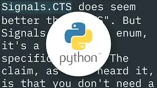 No need for enums