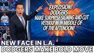 JUST IN: DODGERS add SURPRISE piece and CUT a veteran this afternoon | Dodgers News