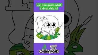 FROG COLOURING! #coloringpages #colorful #kidssongs #kids #coloringfun #learningcolors #colorful