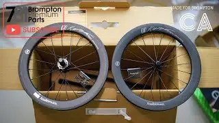 Unboxing the Hubsmith HS-Bumbee CA349 Carbon Wheelset for Brompton A and C Line | 4 to 5-Speed